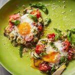 Baked Eggs & Zoodle Bundles